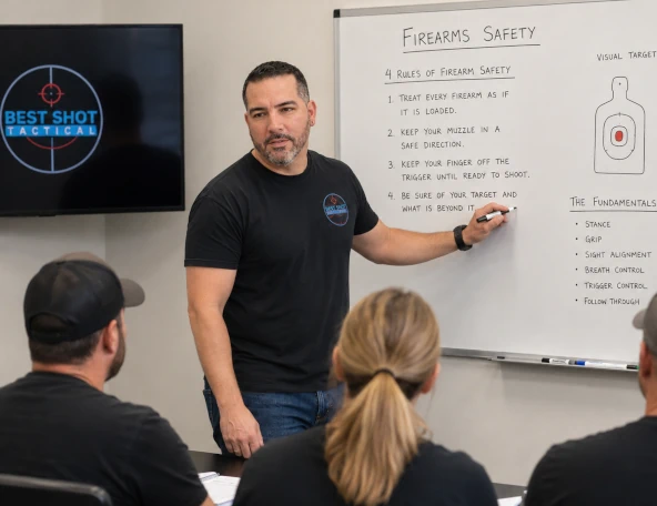 Best Shot Tactical firearm brand imagery